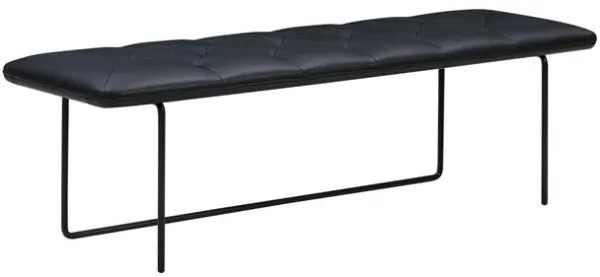 Wendelbo Tip Toe Bænk 45x155 Parma Sort